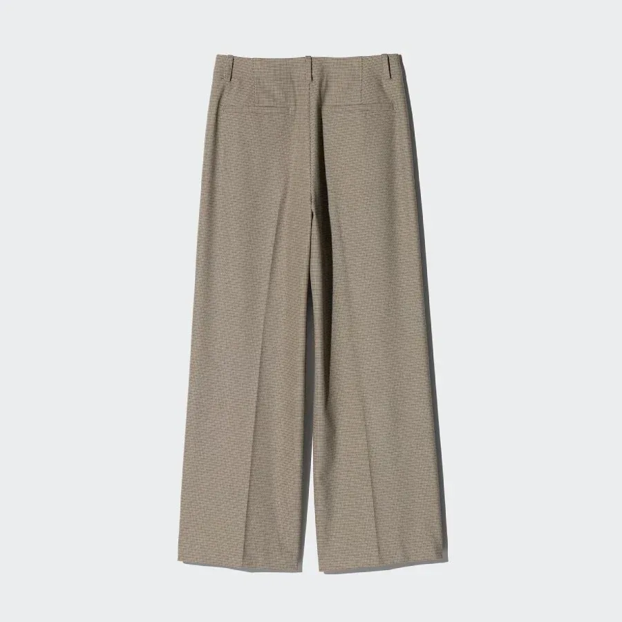 UniQlo Smart Wide Straight Pants 489415 Japan best brand
