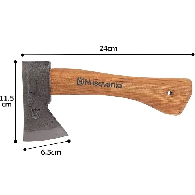 Husqvarna Zenoah Hiking Hatchet German with Cover 25cm