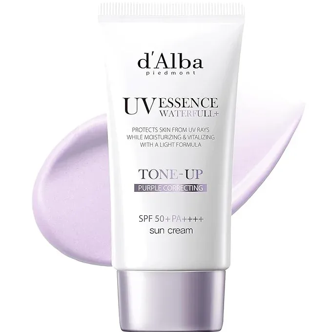d'Alba  Tone Up Sun Cream | SPF50+ PA++++ | 1.7 fl oz 50mL