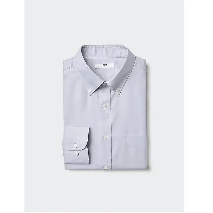 UniQlo Fine Cross Oxford Shirt / BD 477990 Japan best brand