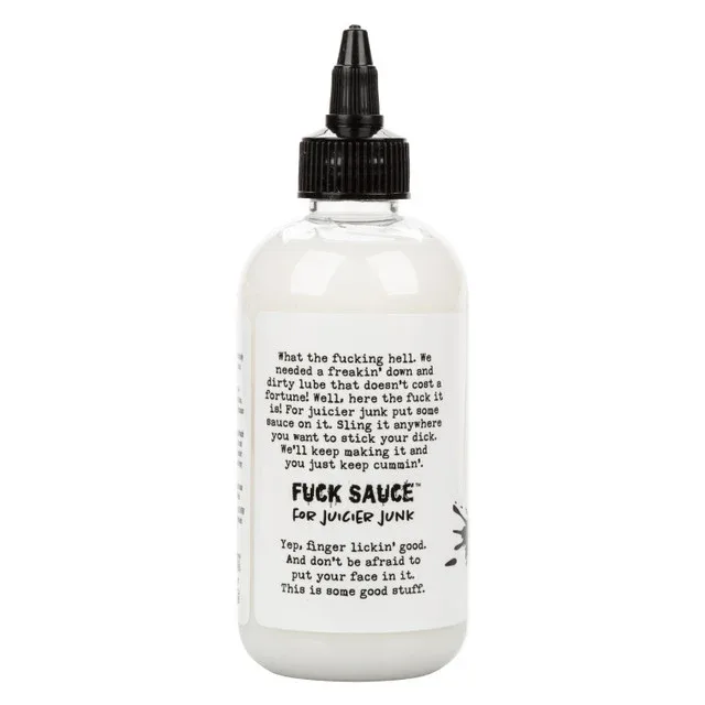 Fuck Sauce™ Cum Scented Lube 8 fl. oz.