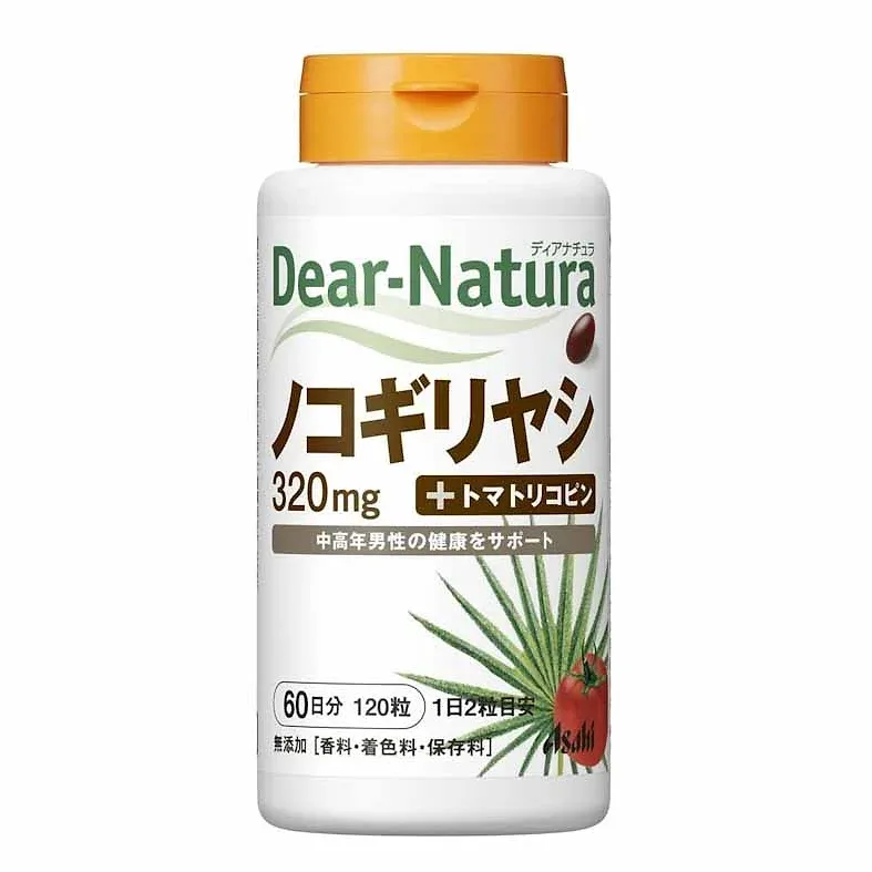 Dear-Natura Asahi Saw Palmetto, 120 Tablets (60-Day Supply)