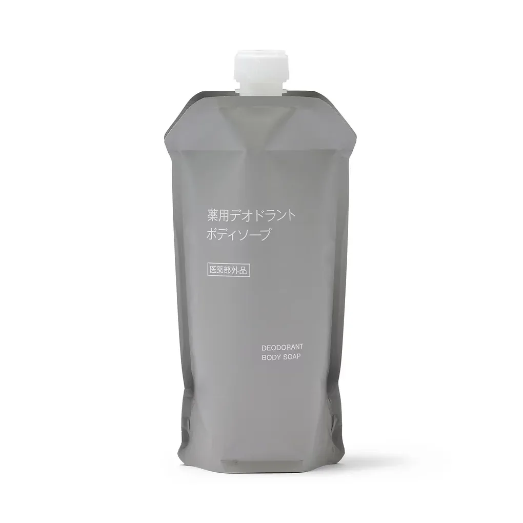 Muji Medicated Deodorant Body Soap – Standard (400 mL) & Refill (340 mL)