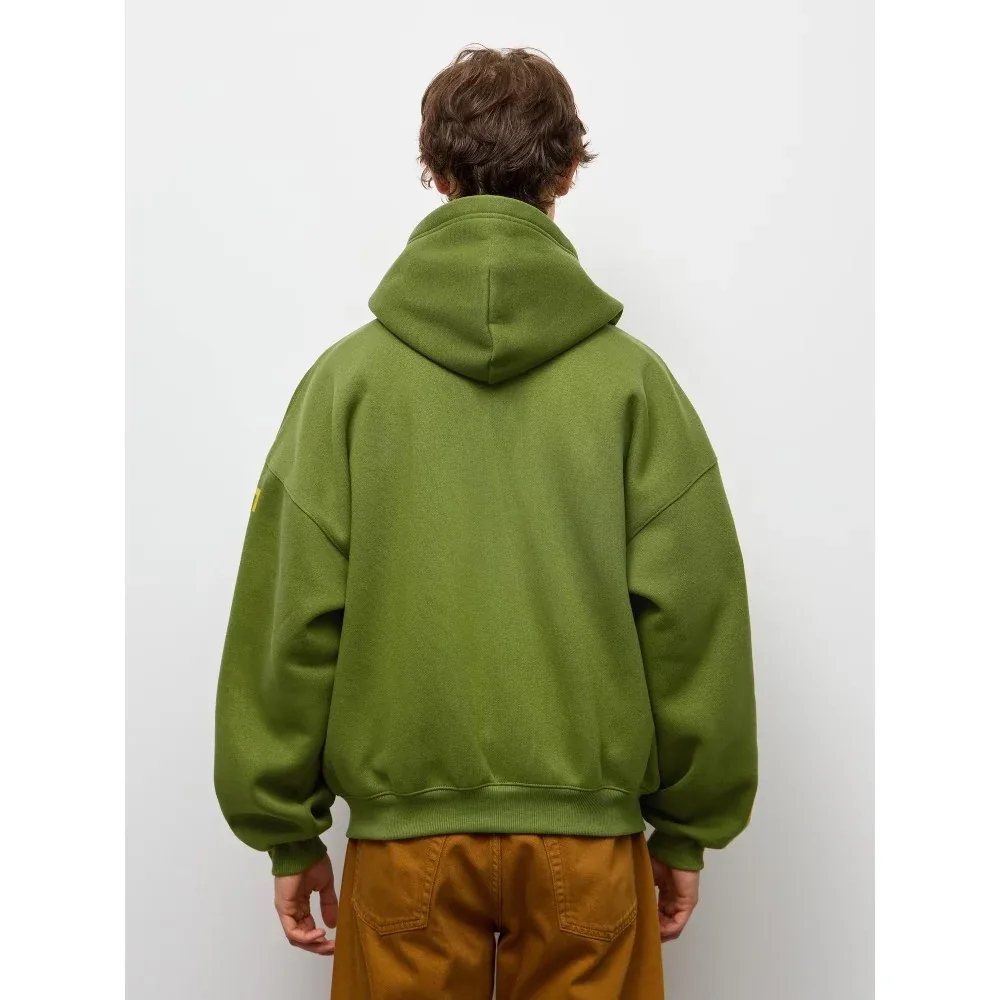 GU Heavyweight Sweatshirt Full-Zip Parka Factory Records PF 361482 Japan best brand