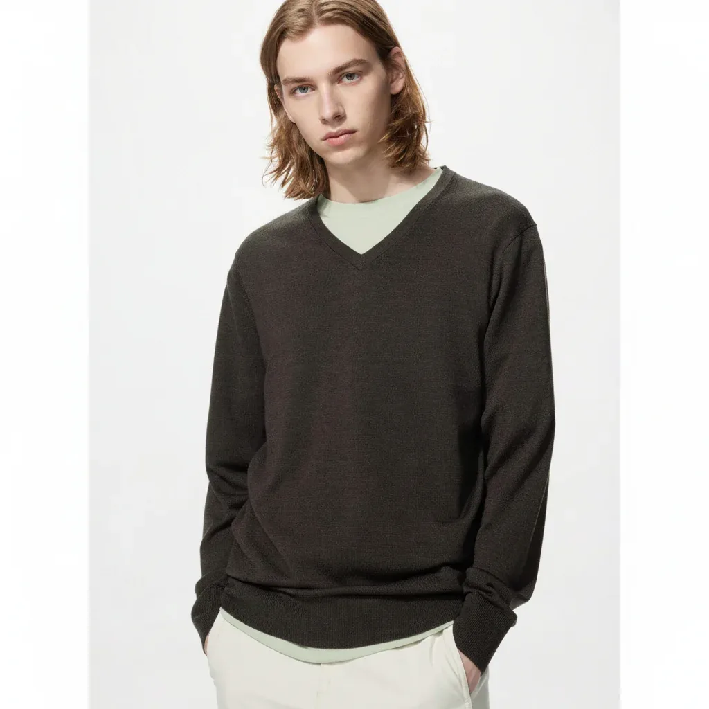 UniQlo Merino V-Neck Sweater 478536/486063 Japan best brand