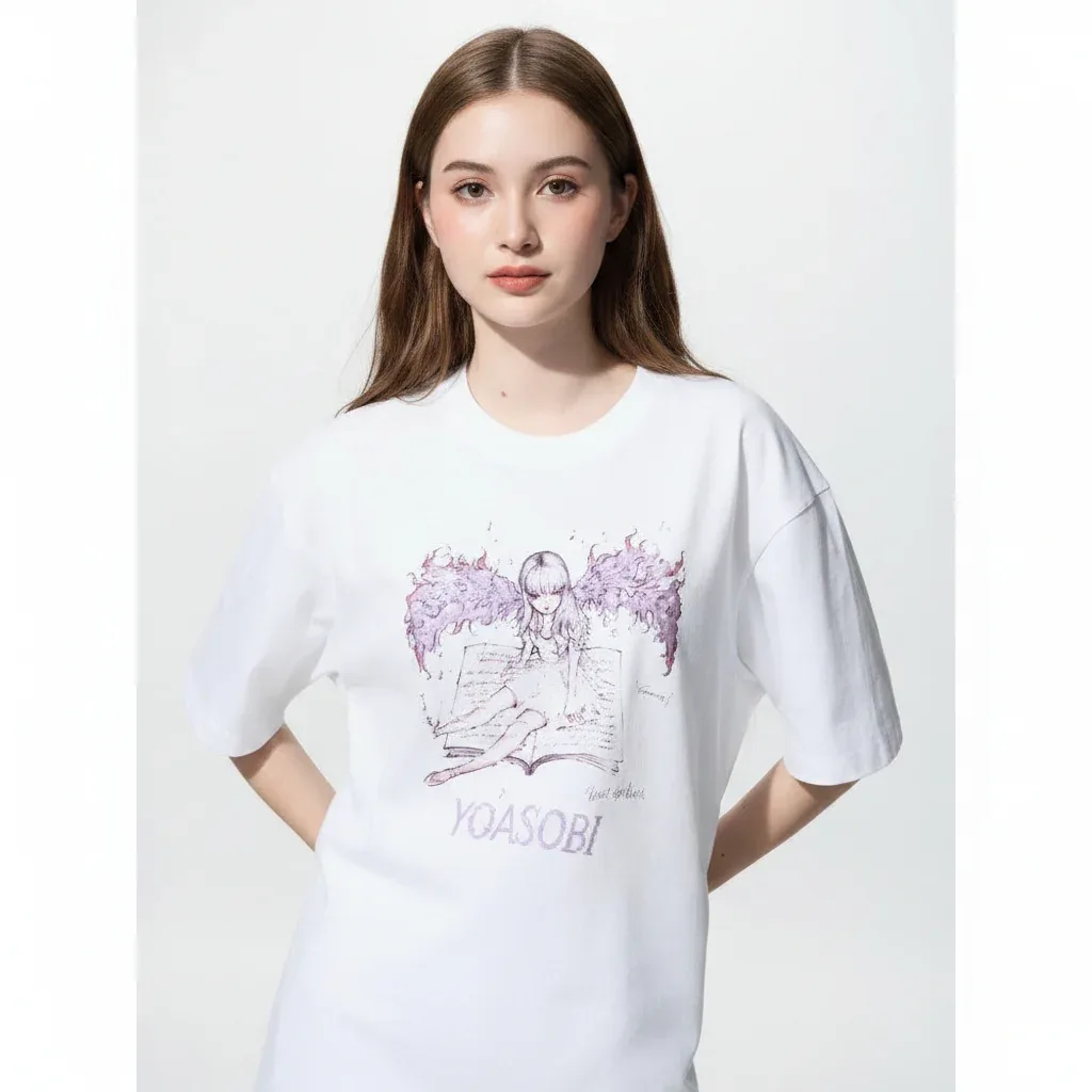 UniQlo YOASOBI UT T-Shirt – Relaxed Fit 489916 Japan best brand