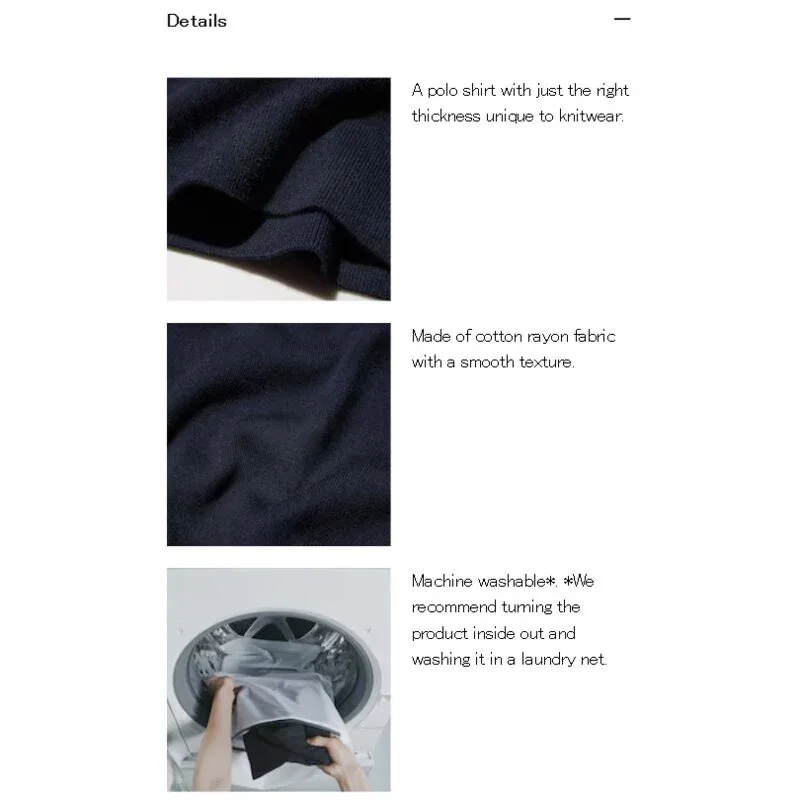 UniQlo  Polo Sweater 485224 Japan best brand