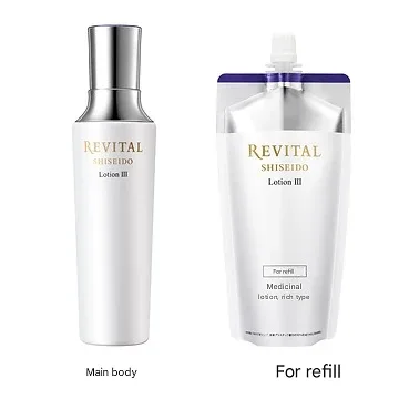 REVITAL Medicated Lotion III for Bright, Hydrated, and Firm Skin Refill  150mL