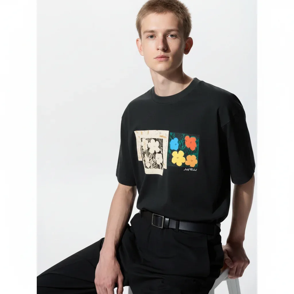 UniQlo Andy Warhol UT T-Shirt – Relaxed Fit 489158 Japan best brand
