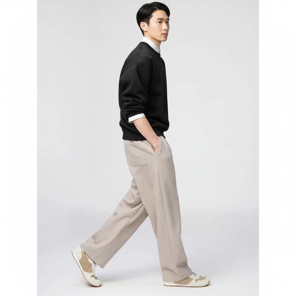 UniQlo Sweat Wide Pants 479854 Japan best brand