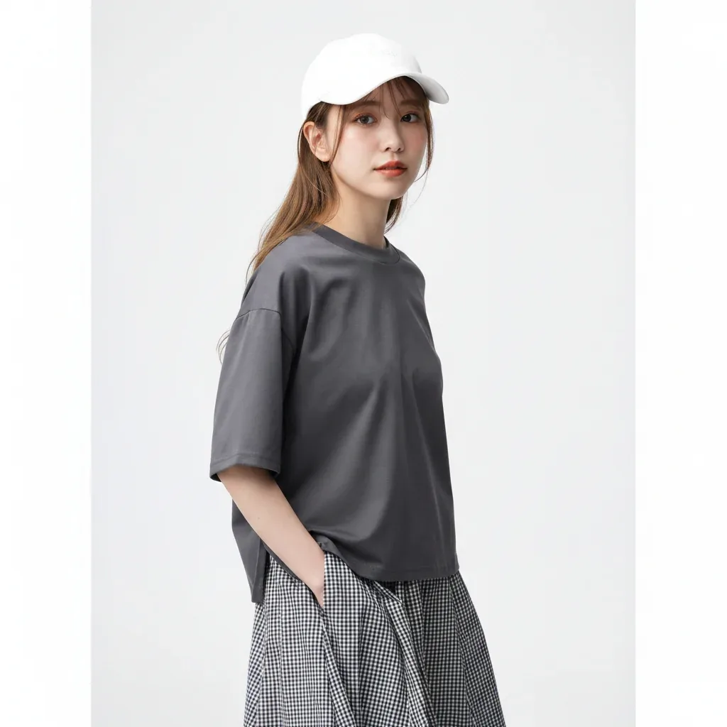 GU Dry Wide T-Shirt (5/4 Sleeve) 356278 Japan best brand
