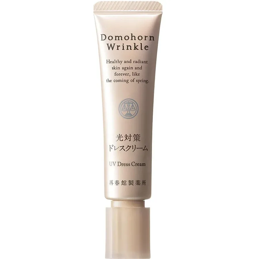 Domohorn Wrinkle Light Protection Dress Cream, 0.9 oz (25 g) SPF50+, PA+++