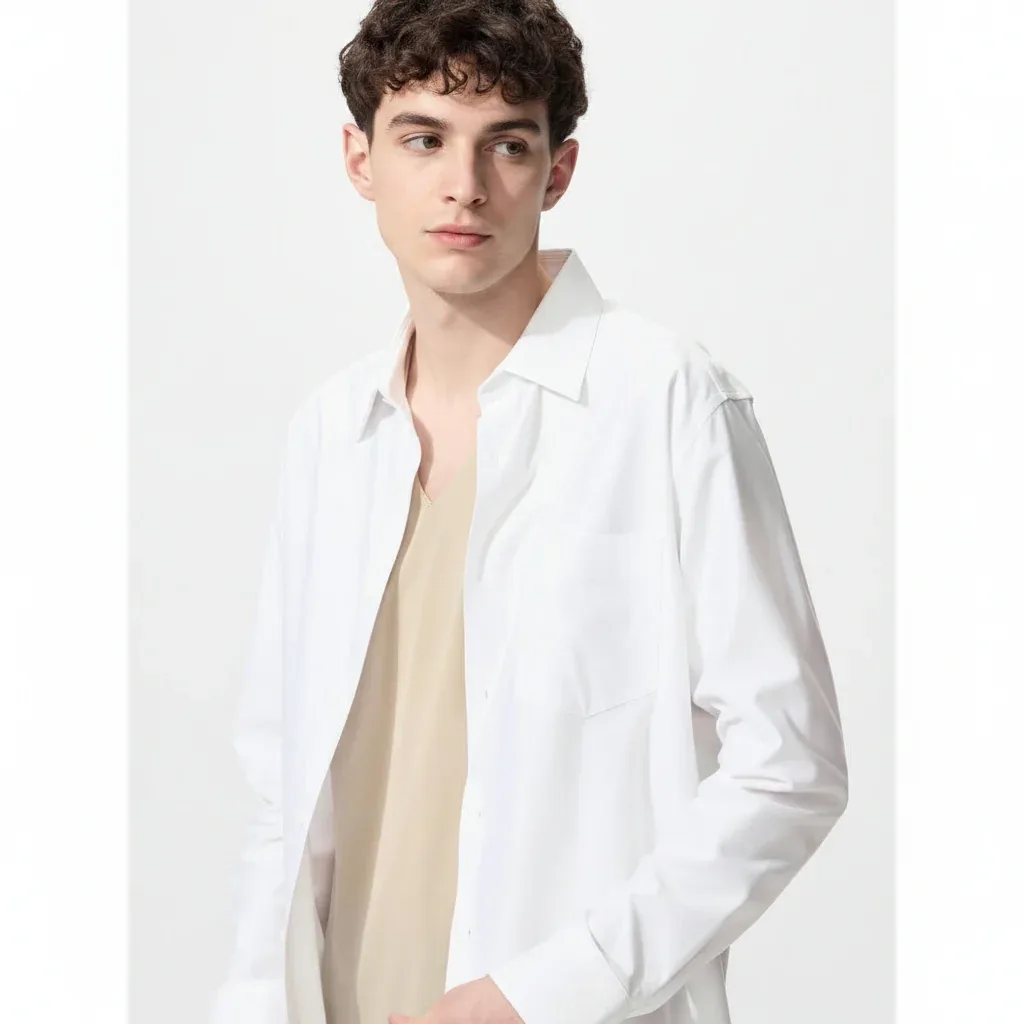 UniQlo AIRism Deodorant Mesh V-Neck T-Shirt (Men) 477771 Japan best brand