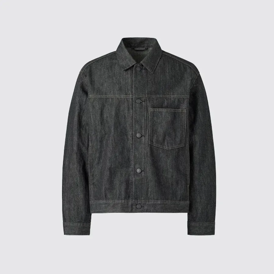 UniQlo Denim Trucker Jacket 488726 Japan best brand