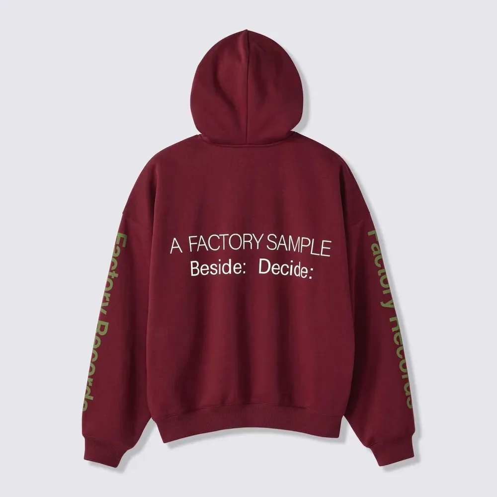 GU Heavyweight Sweatshirt Full-Zip Parka Factory Records PF 361482 Japan best brand