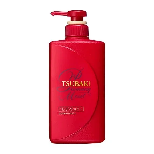 Shiseido "TSUBAKI Premium Moist" Shampoo/ Conditioner, 490 ml (Choose Your Option)
