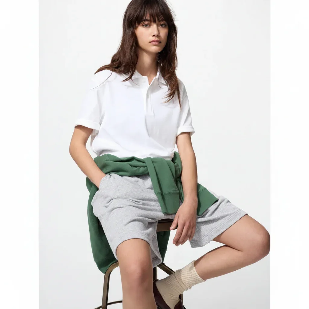 UniQlo AIRism Cotton Piqué Polo Shirt 479724 Japan best brand