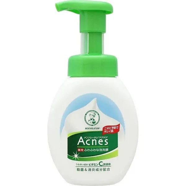 Mentholatum Acnes Anti-Acne Face Wash Foam, 160 ml