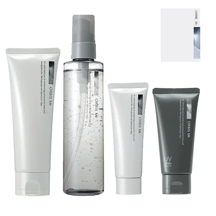 Orbis Mr. Skin Care 3-Step + UV Set | Men’s Complete Skincare