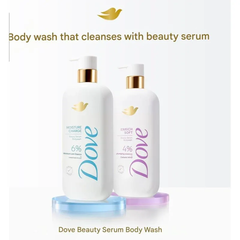 Dove Beauty Serum Body Wash (500g)