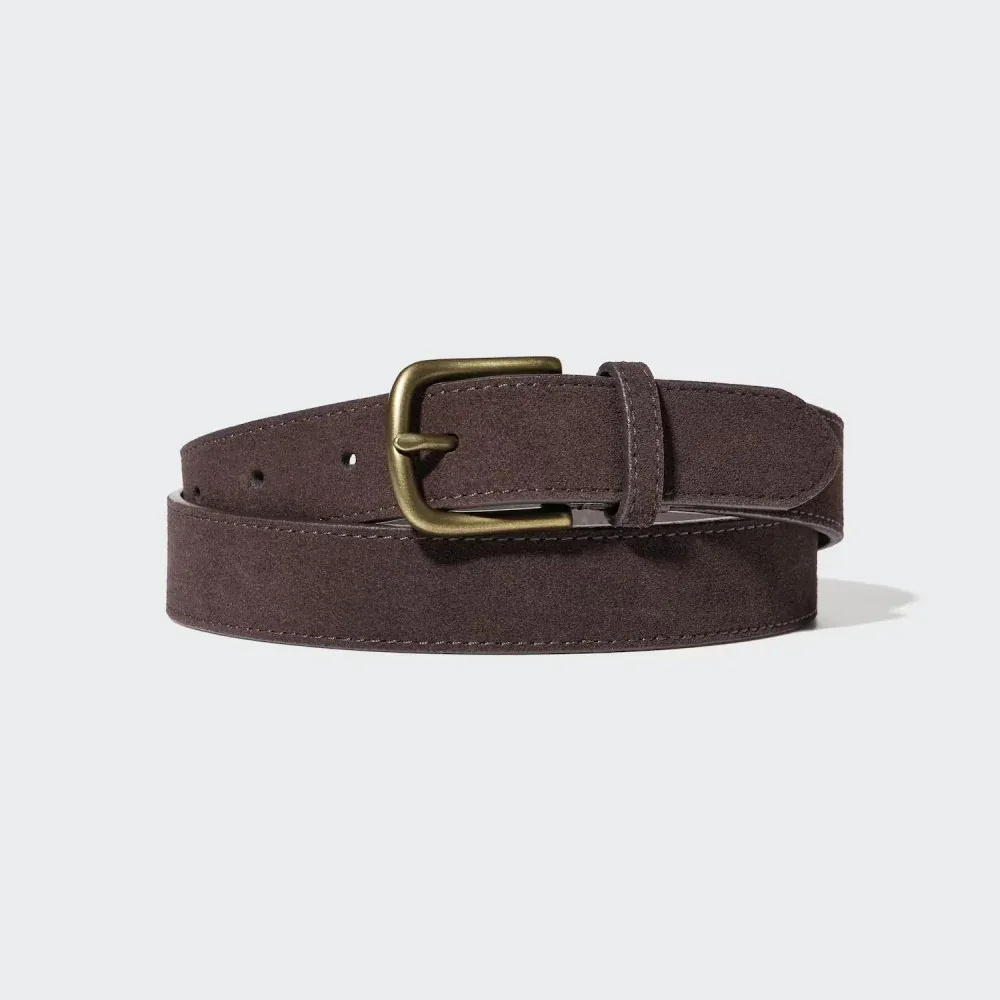 UniQlo Suede Belt 488047 Japan best brand