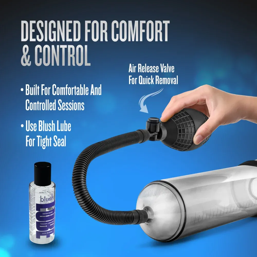The Performance VX101 Penis Pump - Clear