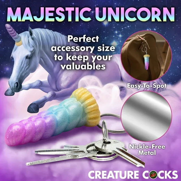 Creature Cocks - Mystique Unicorn Keychain