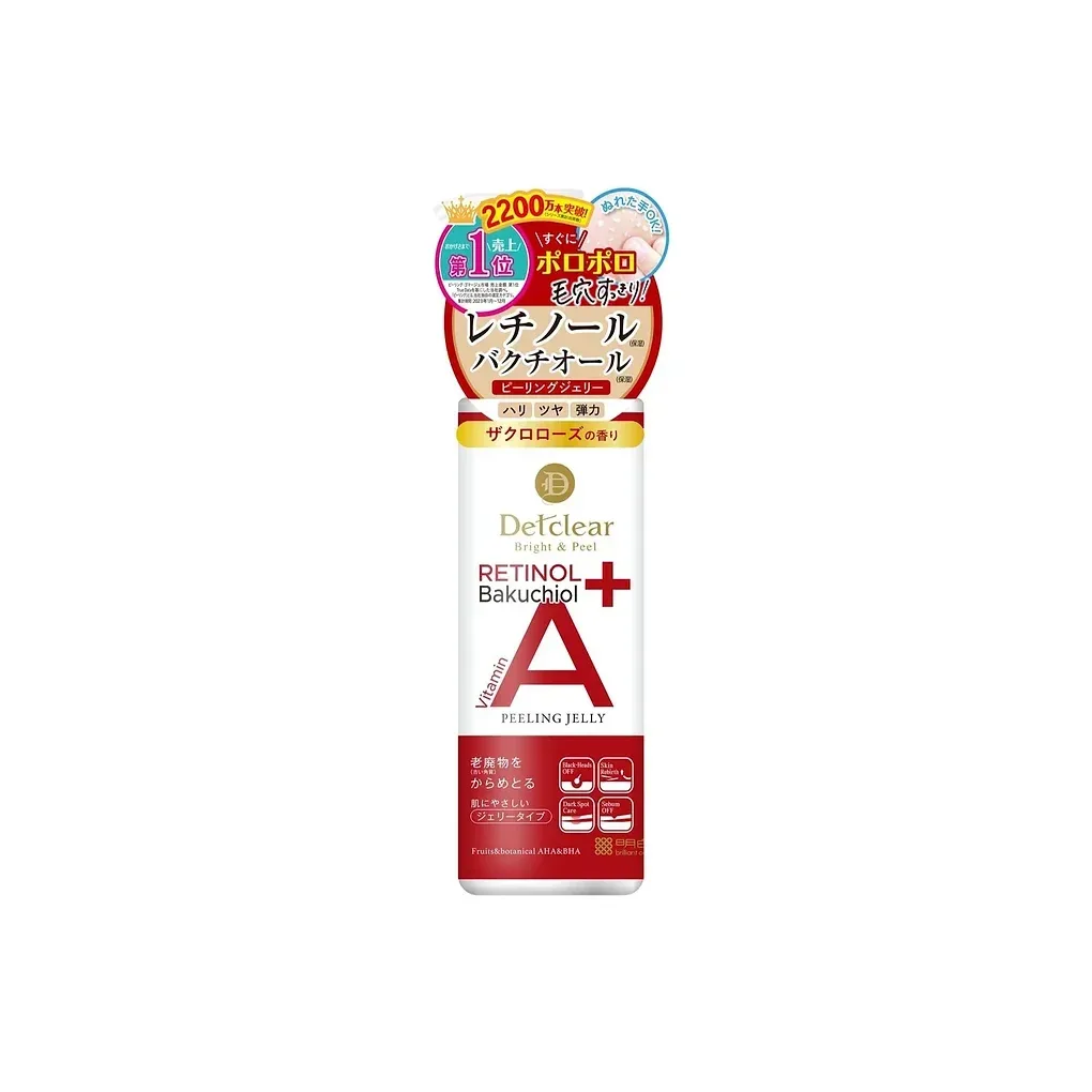 DET Clear Bright & Peel Peeling Jelly, Aging Care Type, 6.1 fl oz (180 ml)