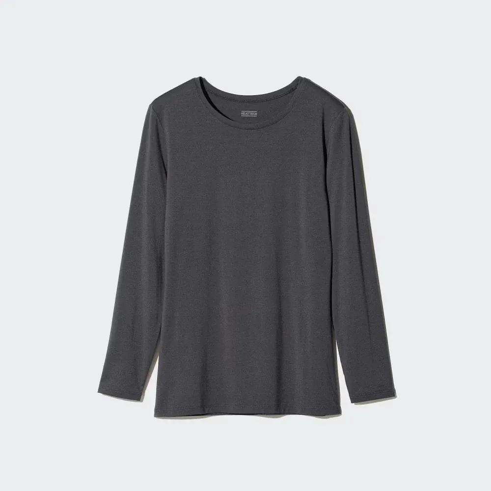 UniQlo Heattech Crew Neck T-Shirt 478940 Japan best brand