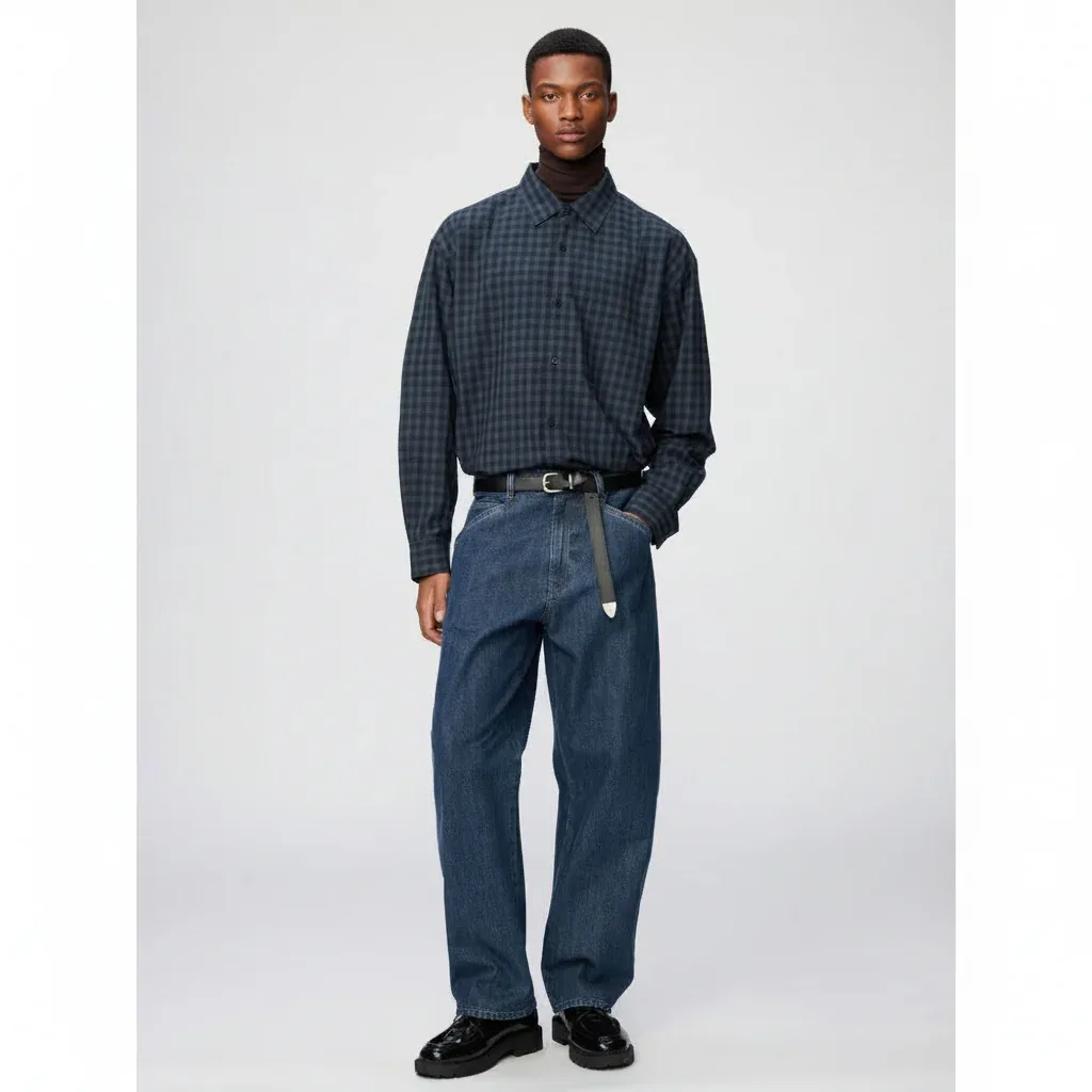 UniQlo Barrel Jeans 489565 Japan best brand