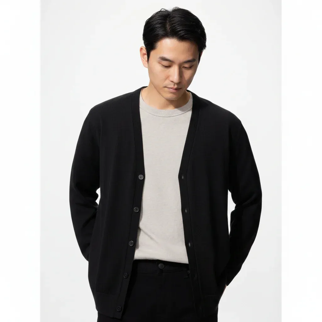 UniQlo Merino V-Neck Cardigan 478539 Japan best brand