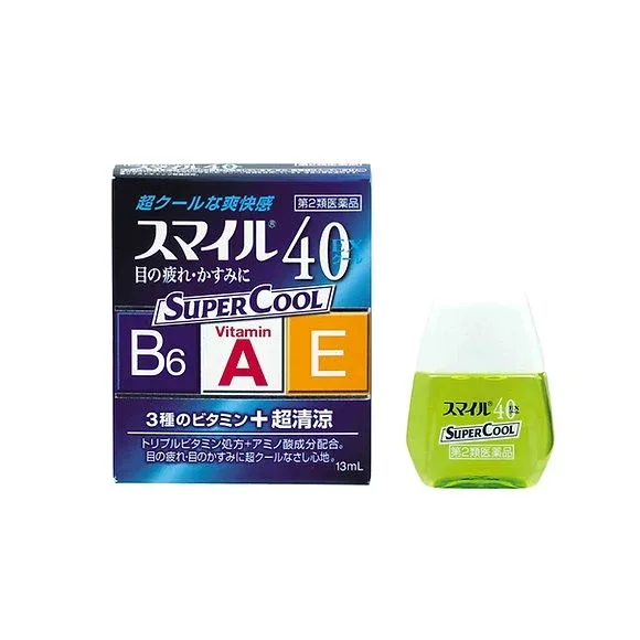 Lion Smile 40EX IC5 Japanese Eye Drops with Vitamins (15 ml)