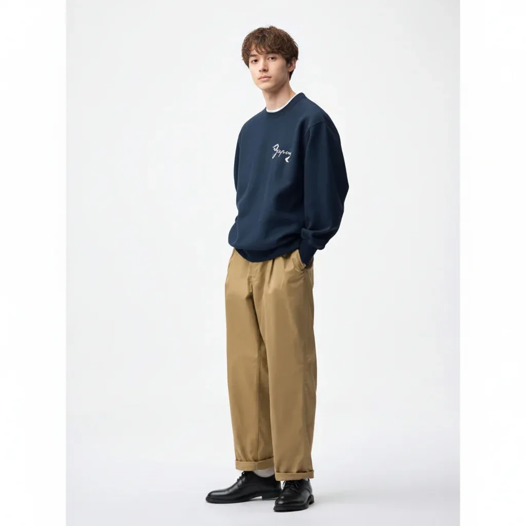 UniQlo Heavyweight Sweat Pullover Hiromichi Yokochi 358593 Japan best brand