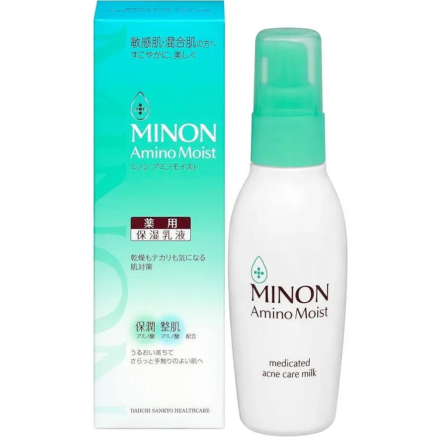 Minon Amino Moist Medicated Acne Care Milk 3.5 oz (100 g)