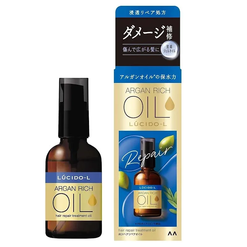LUCIDO-L EX Hair Repair Oil | Leave-In Treatment with Argan Oil 60ml