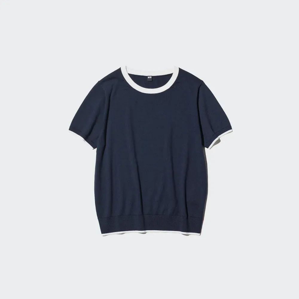 UniQlo UV Cut Crew Neck Sweater 485223 Japan best brand