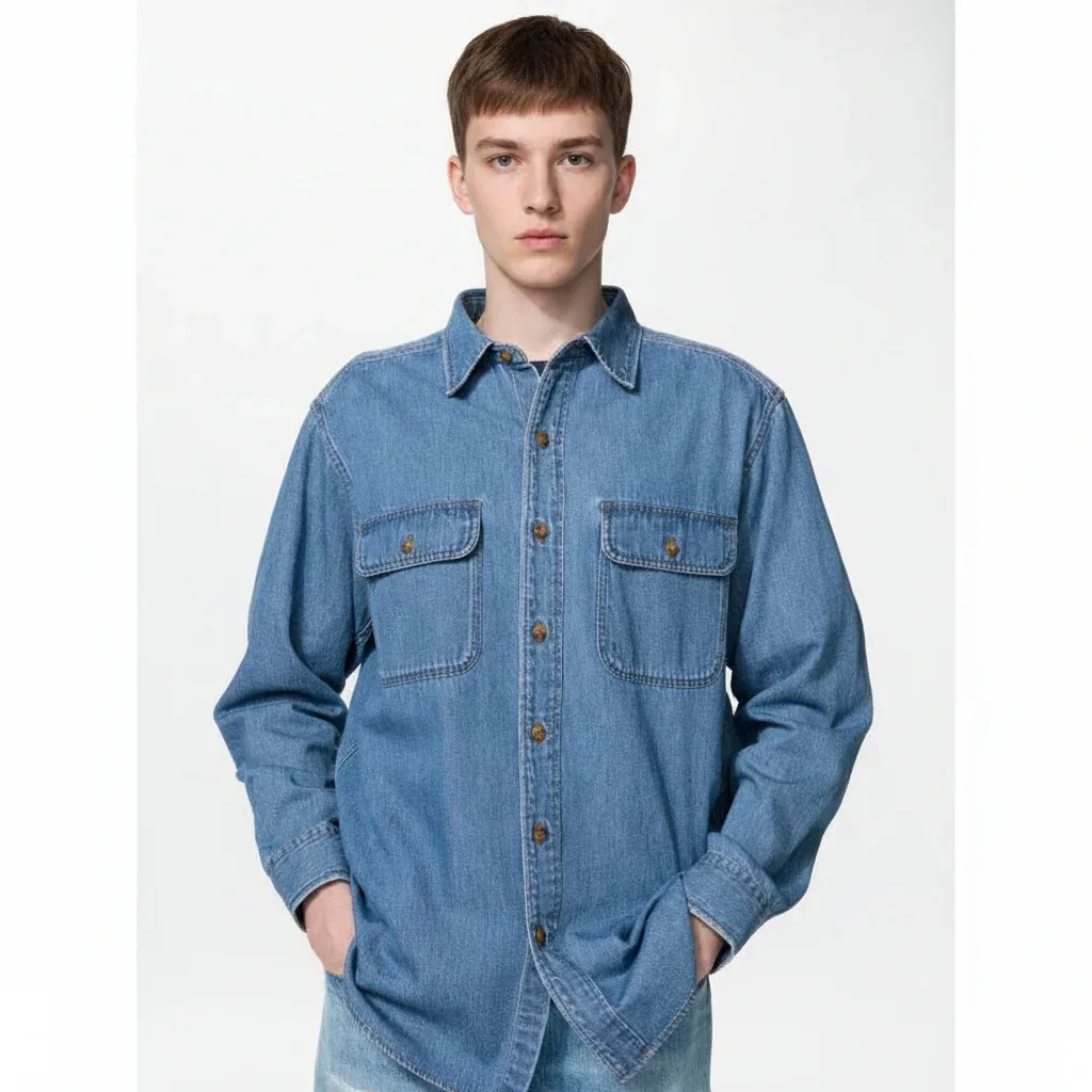 UniQlo Denim Shirt 486612 Japan best brand