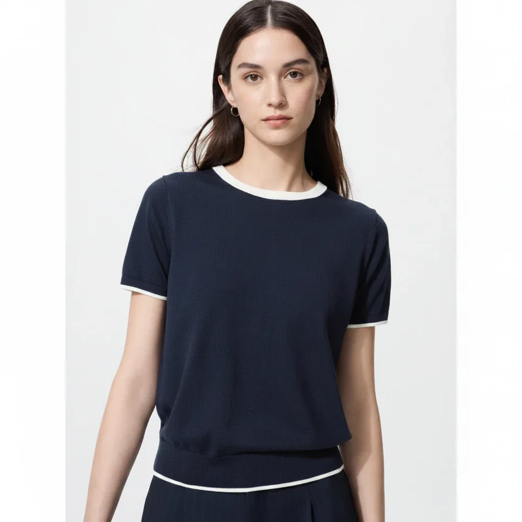 UniQlo UV Cut Crew Neck Sweater 485223 Japan best brand