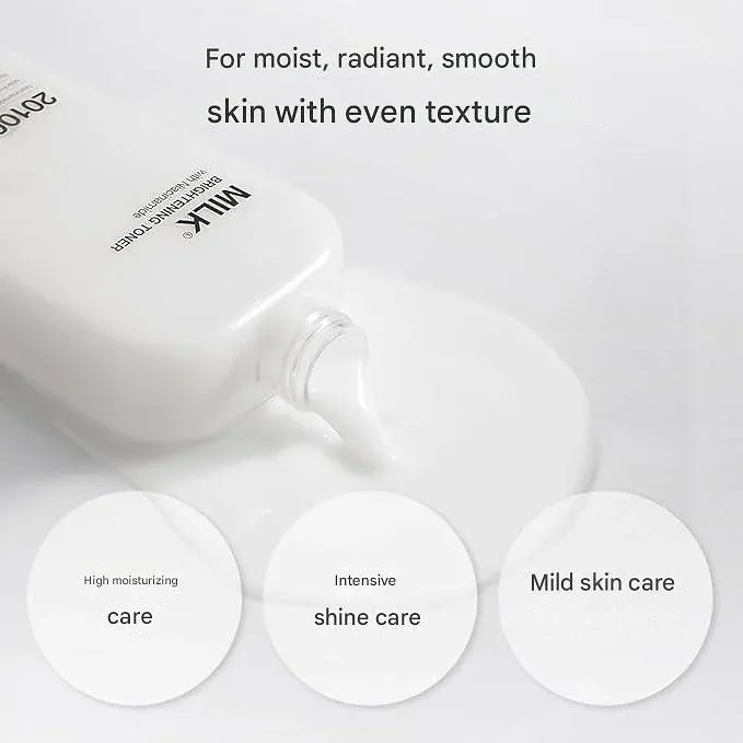MEDIHEAL Milk Brightening Toner – 300 ml (10.1 fl oz)