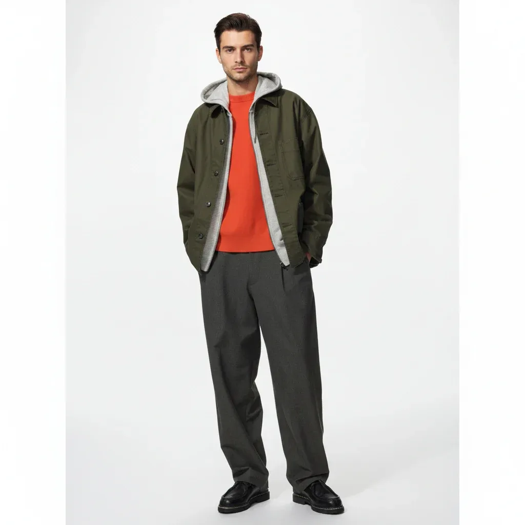 UniQlo Tuck Relax Wide Pants 487220 Japan best brand