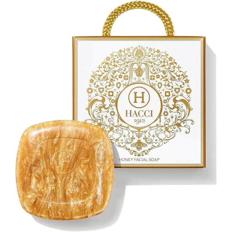 HACCI Honey Facial Washing Soap – Moisturizing Face Cleanser (80g / 120g)