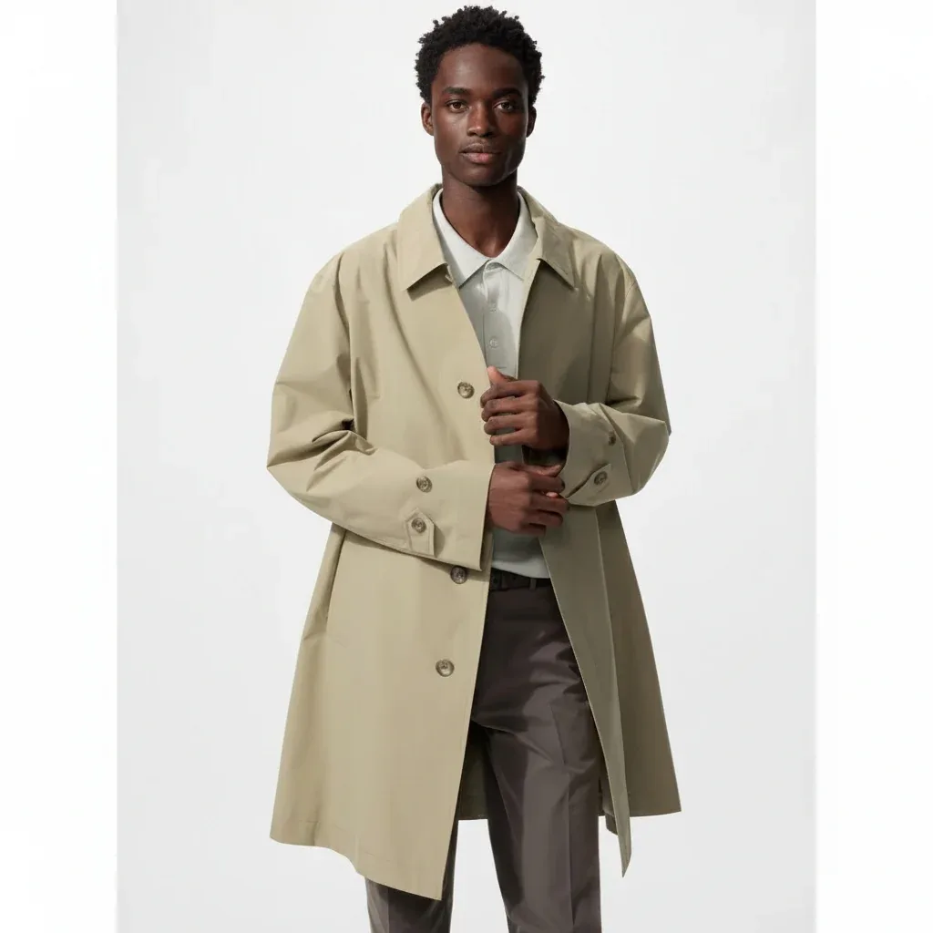 UniQlo Stand Collar Coat 484613 Japan best brand