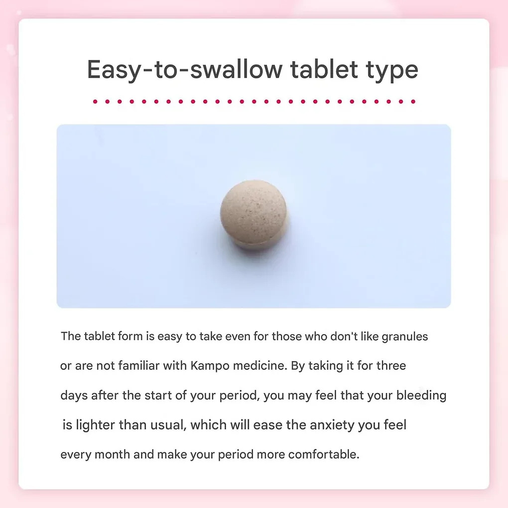 Chilak Menstrual Balance Tablets – Kampo Herbal Medicine for Heavy Menstrual Bleeding
