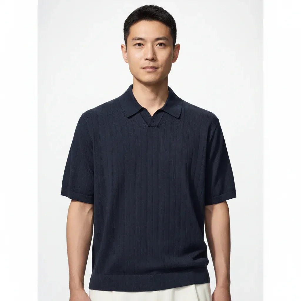 UniQlo Washable Skipper Polo Sweater 482328 Japan best brand