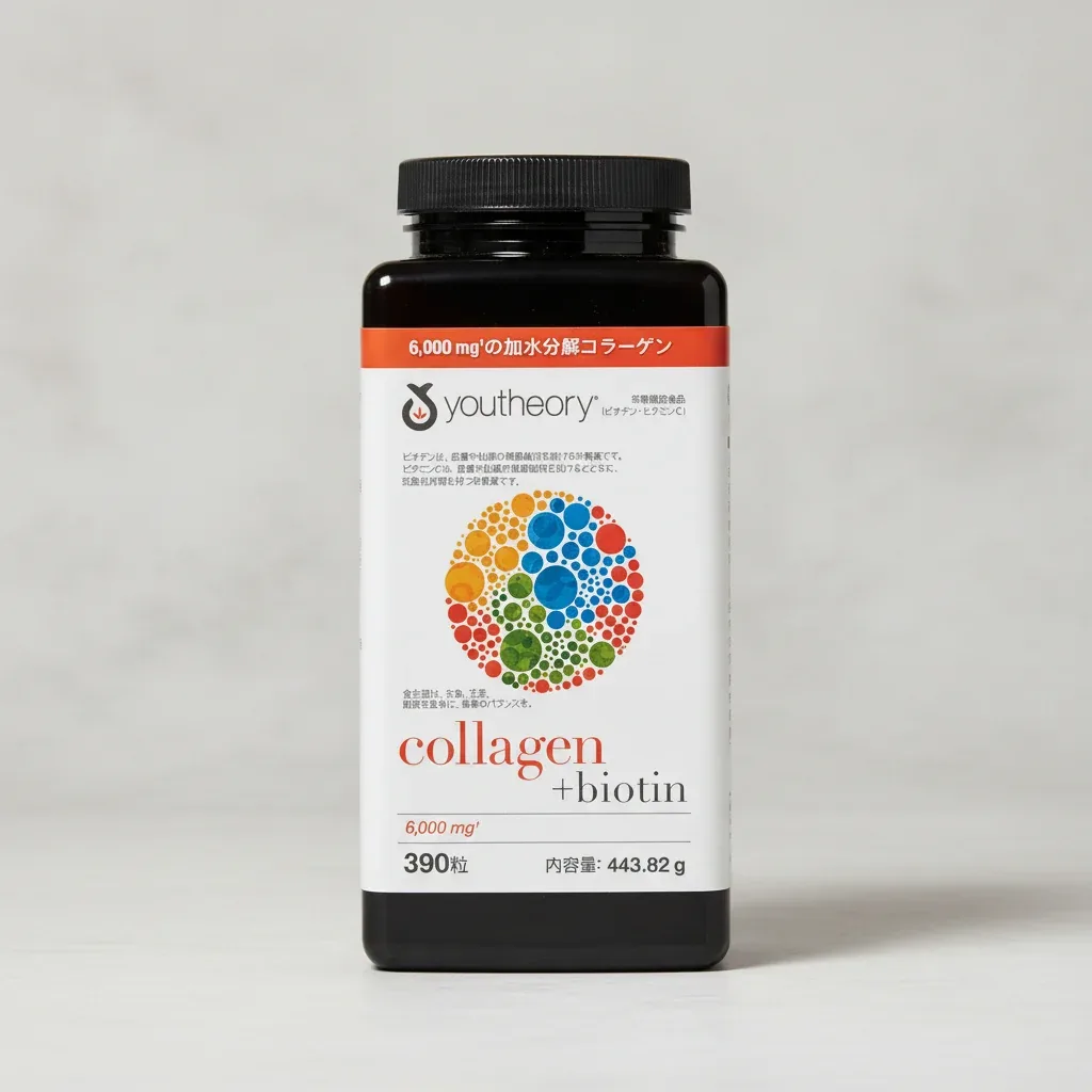 Youtheory Collagen + Biotin 6,000mg (390 Tablets)