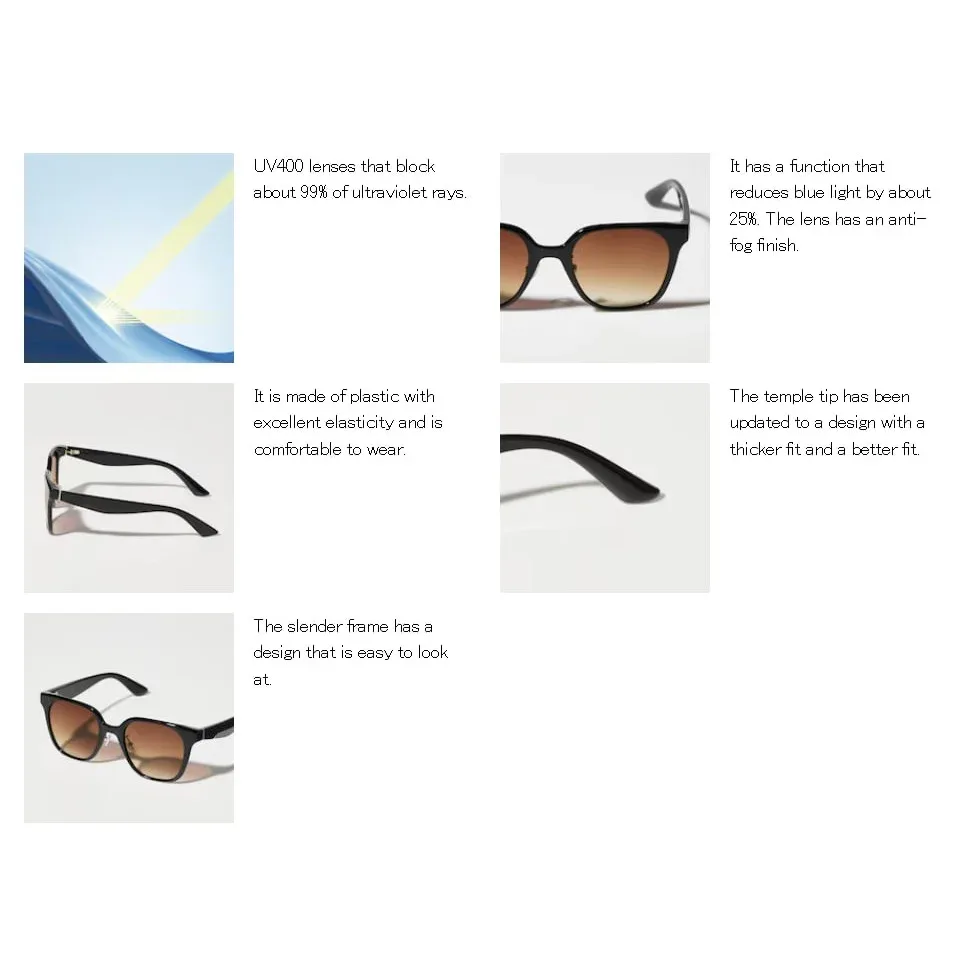 U Sunglasses / Deep Square 485208 – Japan Best Brand