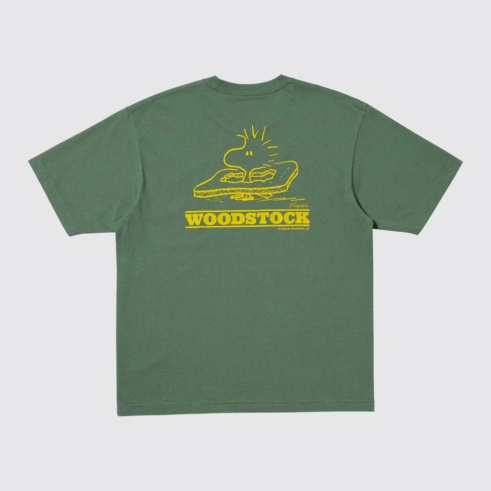 UniQlo Peanuts UT Relax Fit T-Shirt – Woodstock 489070 Japan best brand