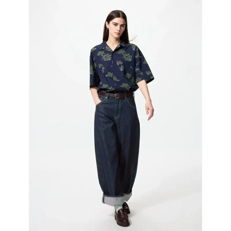 UniQlo Open Collar Shirt 482480 Japan best brand