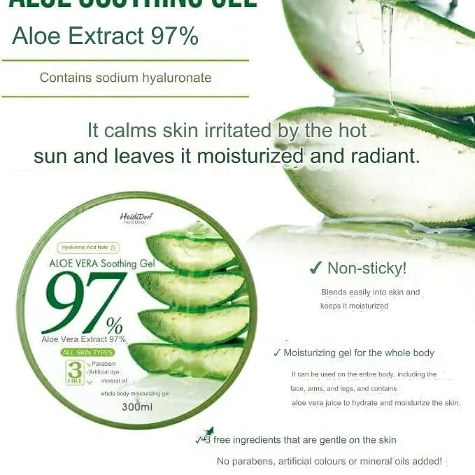 Heidi Dorf Aloe Soothing Gel (97%) 300ml