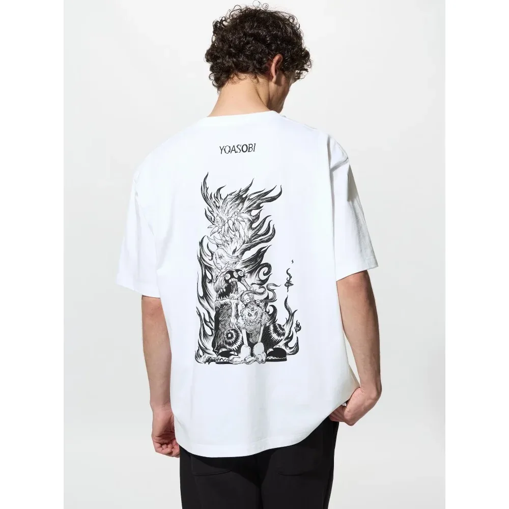 UniQlo YOASOBI UT T-Shirt – Relaxed Fit 489914 Japan best brand